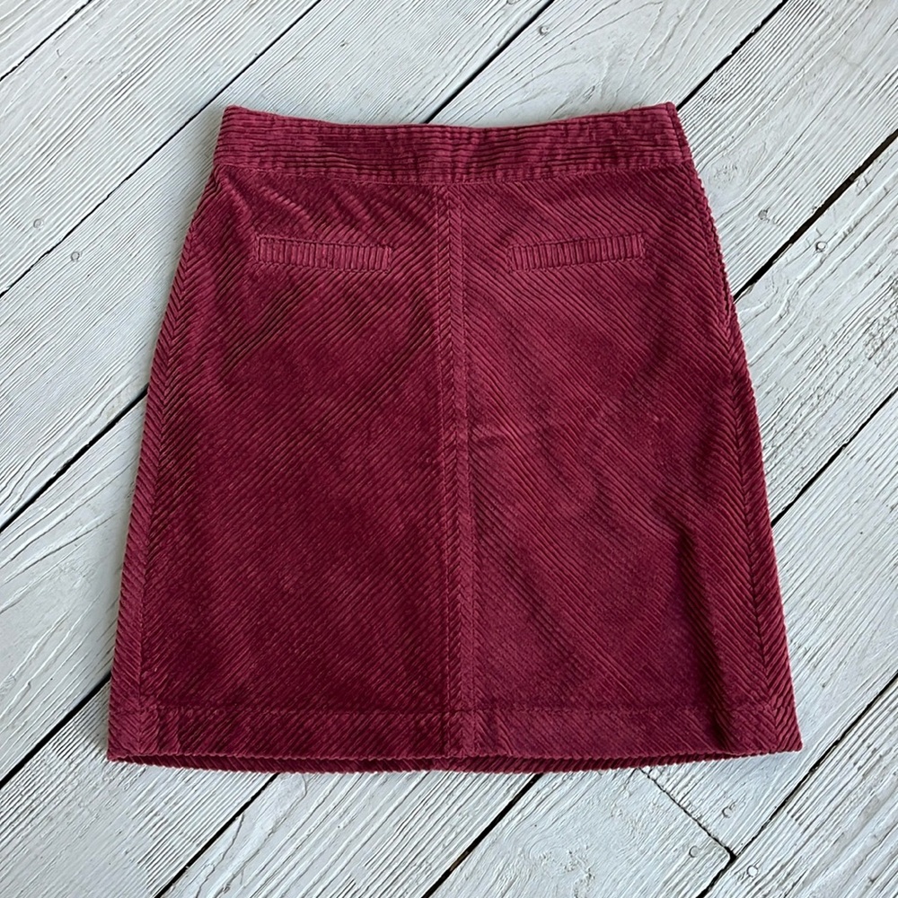 Talbots corduroy A-line skirt - Picture 2 of 14